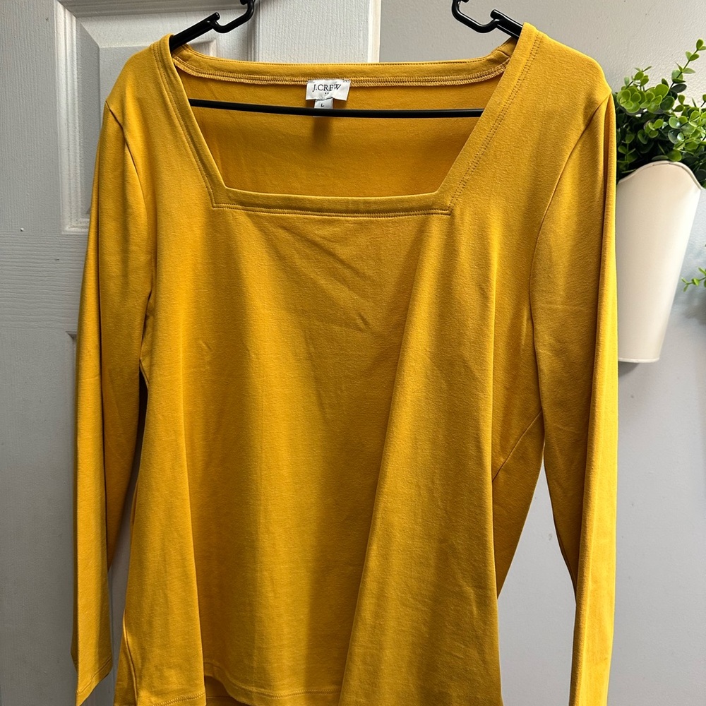 J.Crew Women's Yellow Top